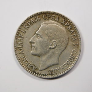 2 Dinar 1925 Alexandre I TTB+ Yougoslavie EB91293