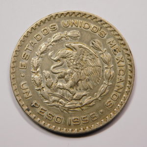 1 Peso 1958 SUP Argent Mexique EB91307