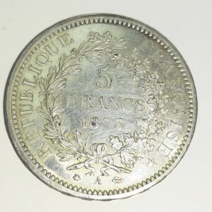 5 Francs Hercule 1873 A TTB EB91393