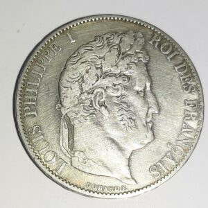 5 Francs Louis-Philippe Ier tête laurée 1847A TB+ EB91396