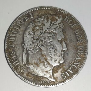 5 Francs Louis Philippe Ier tête nue 1837 K TB EB91397