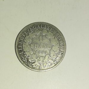 1 Franc Cérès 1881A TB Argent 835°/°° EB91408