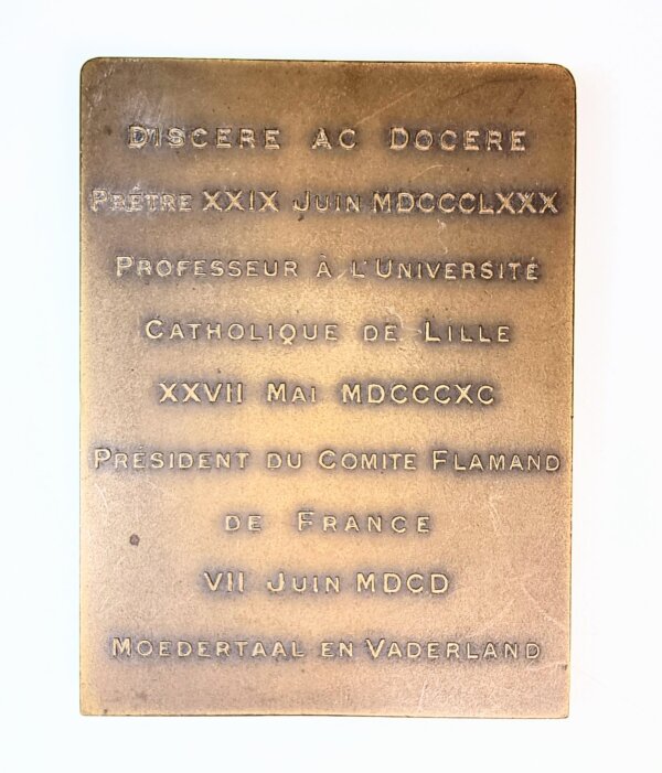 MEDAILLE Camille LOOTEN Prêtre Catholique LILLE 1940 EBM90002 – Image 2