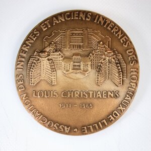 MEDAILLE Association des internes et Anciens internes Hopitaux de LILLE L.CHRISTIAENS EBM90016