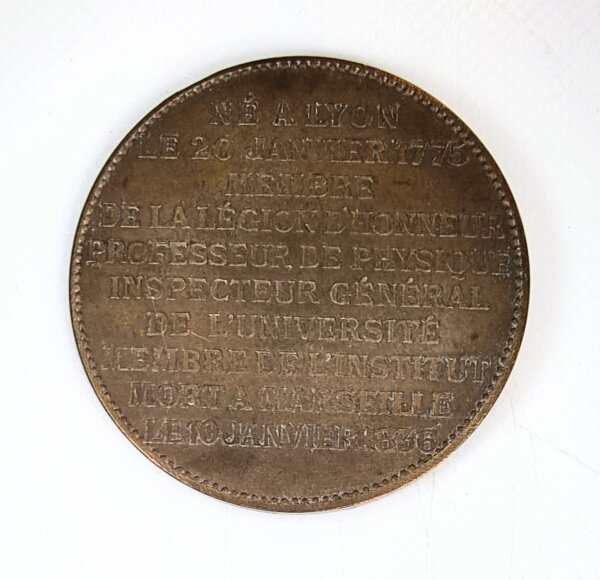 MEDAILLE André Marie AMPERE EBM90017 – Image 2