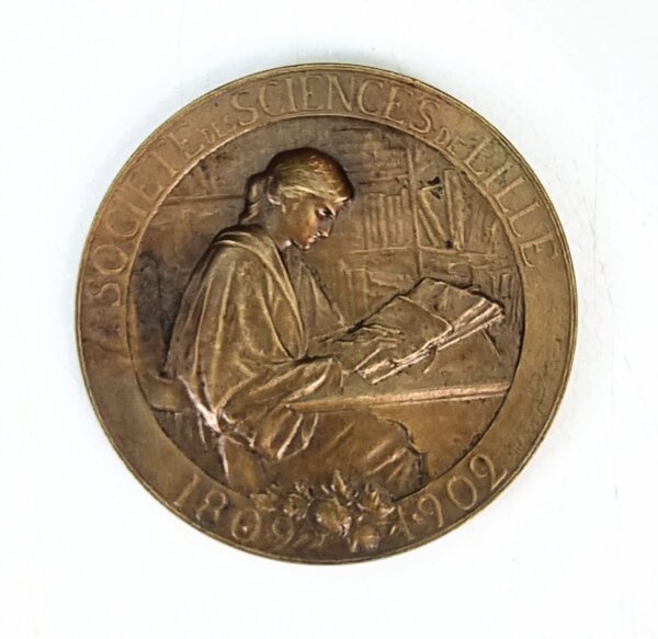 MEDAILLE Ste des Sciences de LILLE Œuvre Pie WICAR EBM90020 – Image 2
