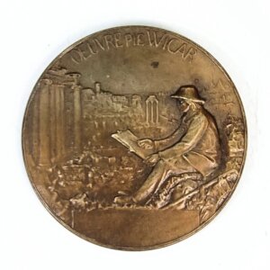 MEDAILLE Ste des Sciences de LILLE Œuvre Pie WICAR EBM90020