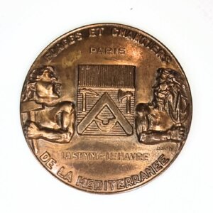 MEDAILLE Forges et Chantiers de la Méditerranée EBM90021