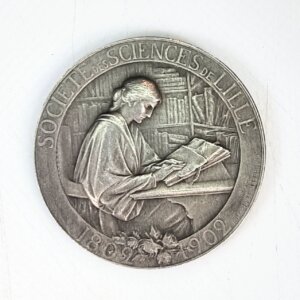 MEDAILLE Ste Des Sciences de LILLE Oeuvre de Pie WICAR EBM90023
