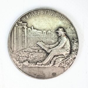 MEDAILLE Ste Des Sciences de LILLE Oeuvre de Pie WICAR EBM90023