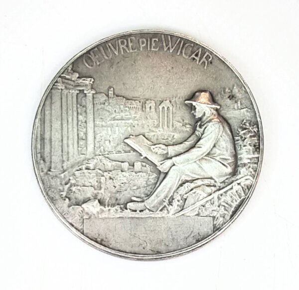 MEDAILLE Ste des Sciences de LILLE Œuvre de Pie  WICAR EBM90027