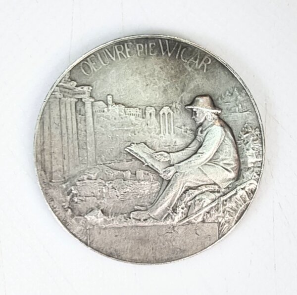 MEDAILLE Ste Des Sciences De LILLE Œuvre de Pie WICAR EBM90030 – Image 2