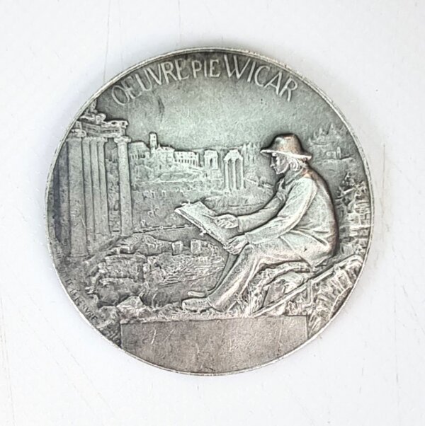 MEDAILLE Ste Des Sciences De LILLE Œuvre de Pie WICAR EBM90032