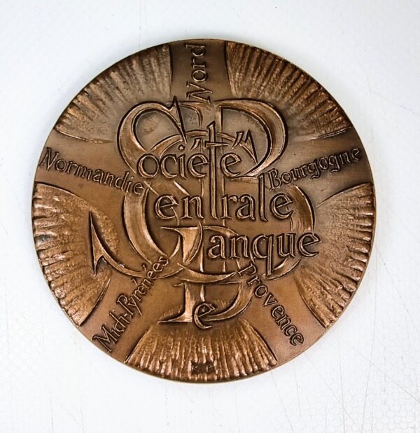 MEDAILLE Société CENTRALE DE BANQUE EBM90034