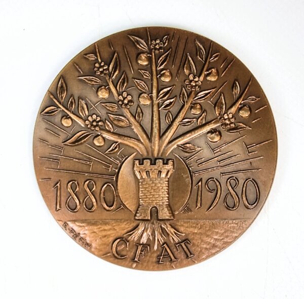MEDAILLE Société CENTRALE DE BANQUE EBM90034 – Image 2