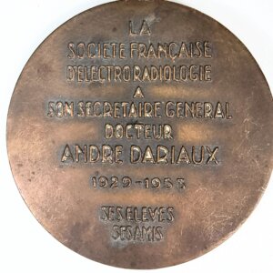MEDAILLE Docteur ANDRE DARIAUX Ste Française d’Electro Cardiologie EBM90038