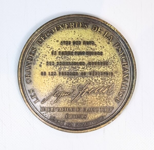MEDAILLE Sigmud FREUD 1856-1939 EBM90042 – Image 2