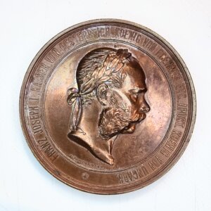 MEDAILLE François Joseph I D’AUTRICHE Esposition Universelle de VIENNE 1873 RARE EBM90060
