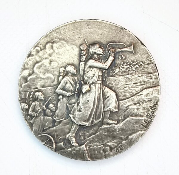 MEDAILLE Décor ZOUAVES Militaria EBM90061