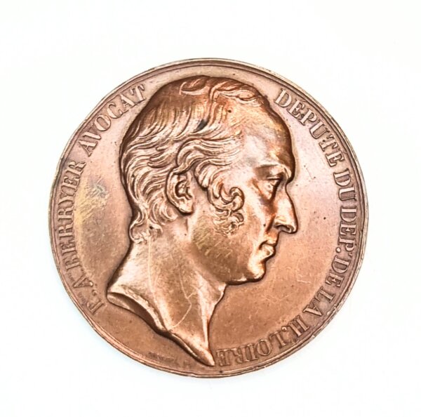 MEDAILLE BERRYER Avocat Député De La Hte Loire 1832 EBM90063