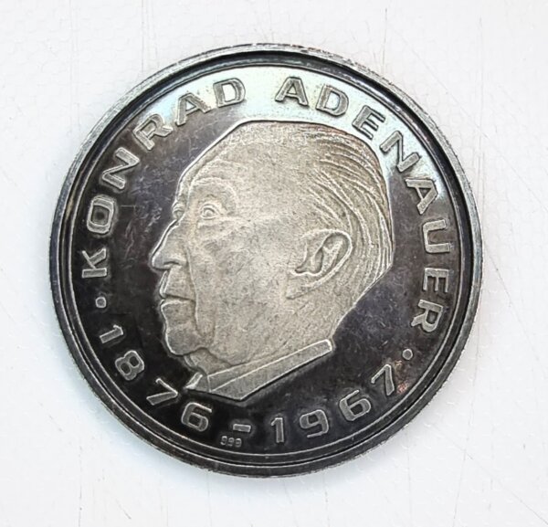 MEDAILLE Konrad ADENAUER Argent 999°/°° EBM90078