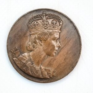 MEDAILLE Commémoration du Couronnement de la Reine ELIZABETH II 1953 EBM90079