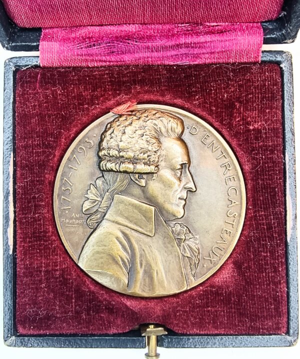 MEDAILLE D'ENTRECASTEAUX 1737-1793 Navire Avisio d'ENTRECASTEAUX 1931 EBM90083