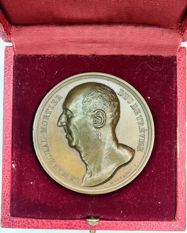 MEDAILLE Mort du Maréchal MORTIER Duc De Trévise 1835 EBM90084