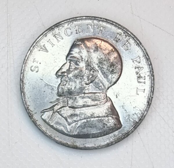 MEDAILLE St Vincent De Paul patronage et cercle des Apprentis et jeunes Ouvriers 1892 RARE EBM90093