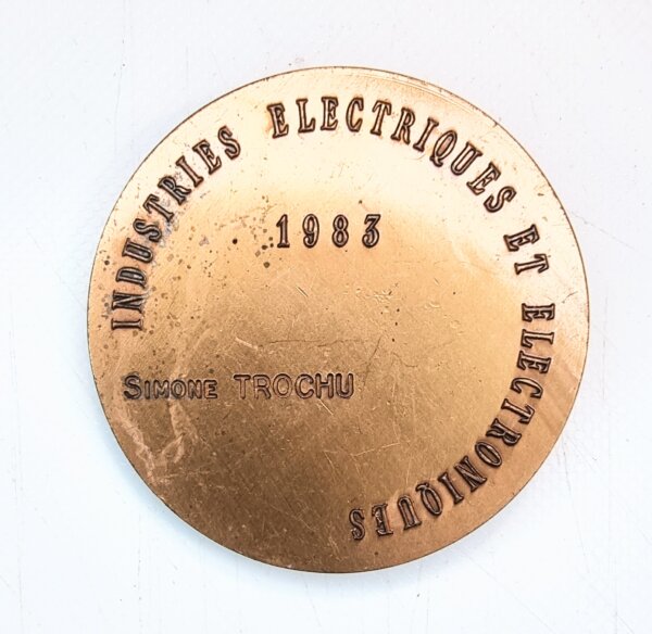 MEDAILLE  AMPERE Industrie Electriques et Electroniques EBM90105 – Image 2