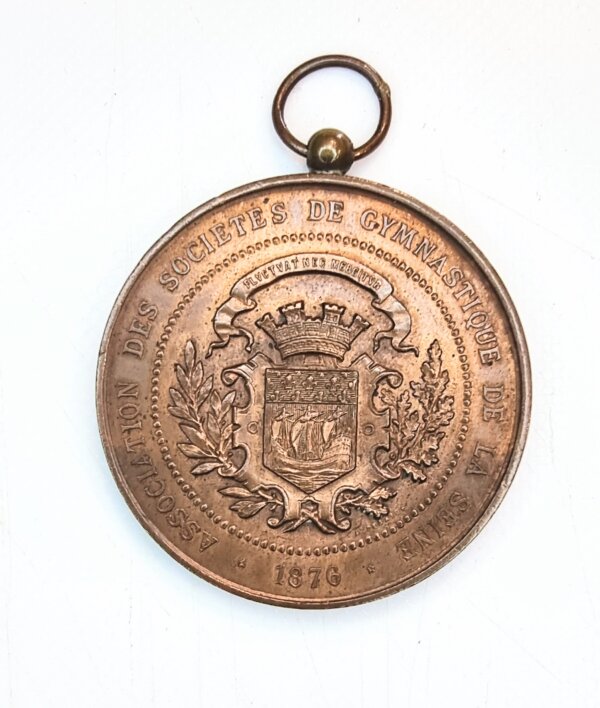 MEDAILLE Concours se Gymnastique PARIS 11 Novembre 1883 EBM90108