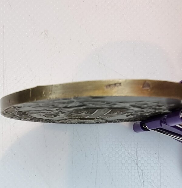 MEDAILLE Art Nouveau Fête Gymnastique Féminine CLERMONT FERRAND 25,26,27 Juillet 1925 EBM90113 – Image 3