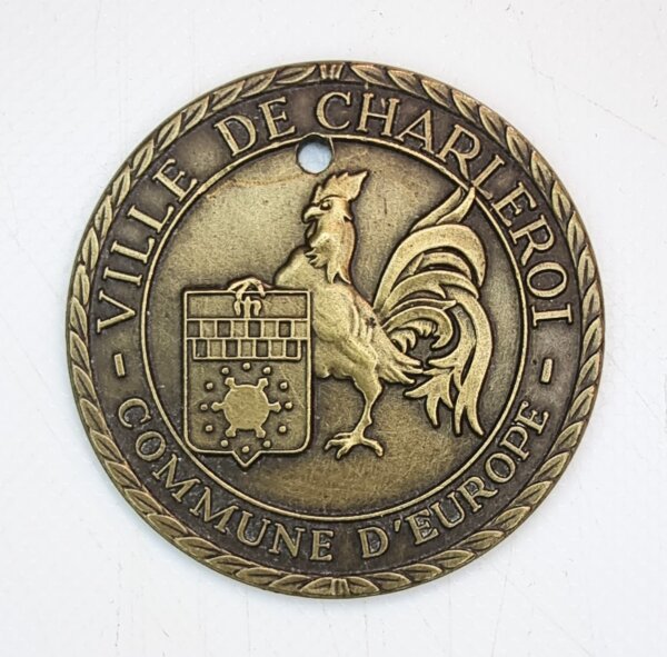 MEDAILLE VILLE DE CHARLEROI BELGIQUE  EBM90115