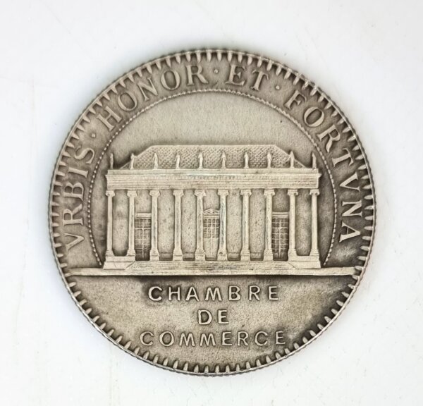 JETON Napoléon III Chambre de commerce au Tribunal de Commerce 1880 Argent EBJ90006 – Image 2