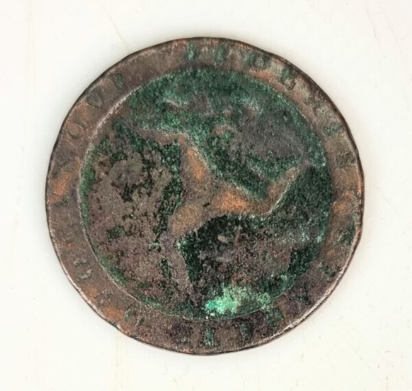 JETON 1 Penny Georges III Ile de MAN 1798 Angleterre EBJ90010