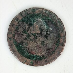 JETON 1 Penny Georges III Ile de MAN 1798 Angleterre EBJ90010