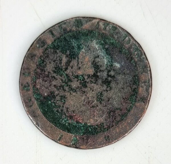 JETON 1 Penny Georges III Ile de MAN 1798 Angleterre EBJ90010 – Image 2