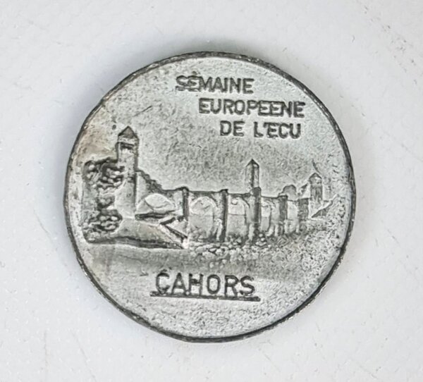 JETON Nécessité Commerçants de CAHORS 1 Ecu1992 EBJ90012