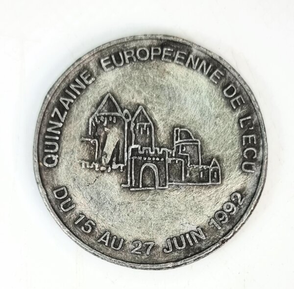 JETON Nécessité Commerçants de Carcassonne 1 Ecu 1992 EBJ90014