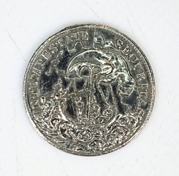 JETON St GEORGES Terrassant le Dragon Argent EBJ90015 – Image 2