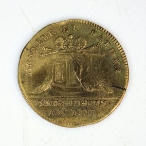 JETON Napoléon Empereur Tête Laurée le couronnement AN XIII 1804 EBJ90018