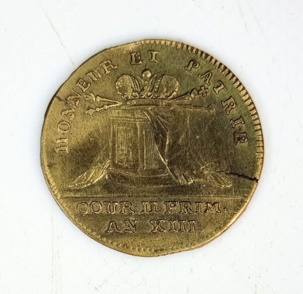 JETON Napoléon Empereur Tête Laurée le couronnement AN XIII 1804 EBJ90018 – Image 2