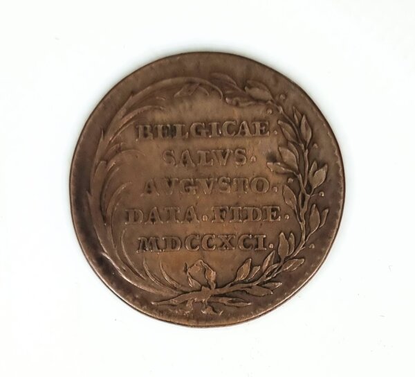 JETON  Couronnement de François II 1794 BELGIQUE EBJ90023 – Image 2