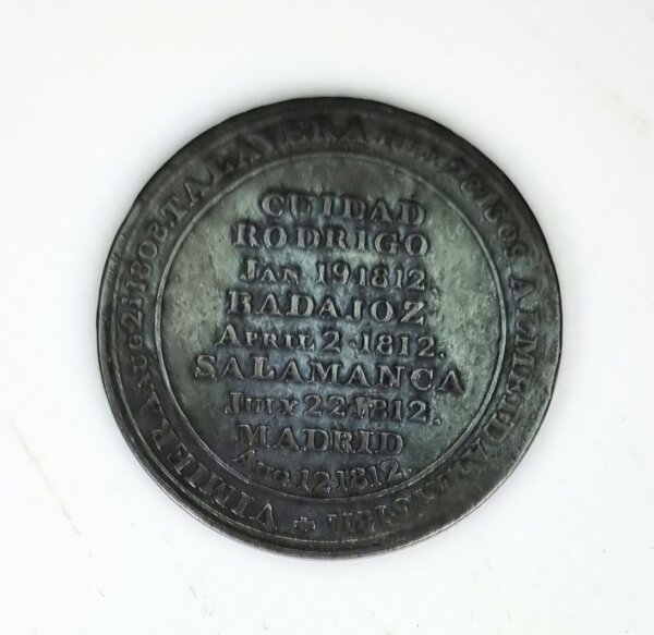 JETON  de 1/2 Penny hall WELLINGTON Royaume Uni 1812 EBJ90030 – Image 2