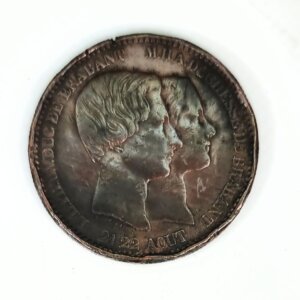 JETON  Leopold Ier module du 10 Centimes 1853 BELGIQUE EBJ90033