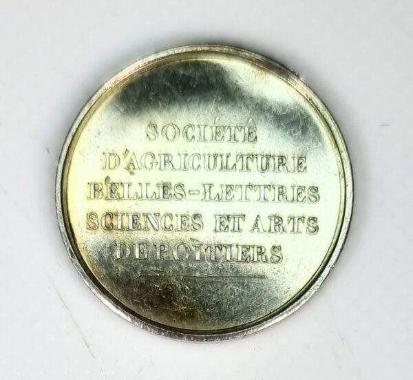 JETON Société D'Agriculture Belles Lettres Sciences et Arts POITIERS Argent EBJ90037 – Image 2