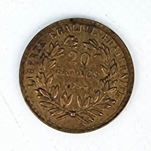 JETON  de jeu du 20Frs Or Génie debout 1894 RARE   EBJ90043