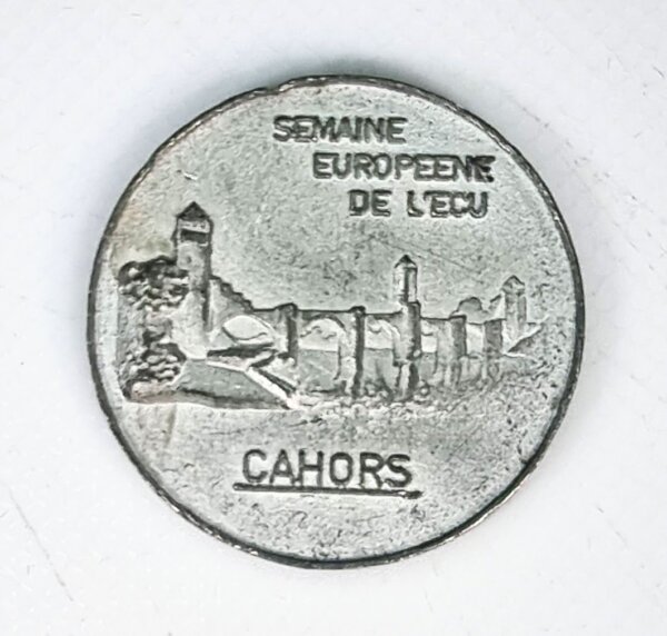 JETON  Commerçants de CAHORS 1 Ecu 1992 EBJ90050
