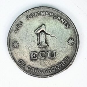 JETON  Des Commerçants de Carcassonne 1 Ecu    EBJ90051