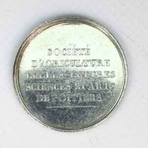 JETON  Société d’Agriculture Belles Lettres Sciences et Arts POITIERS ARGENT EBJ90053